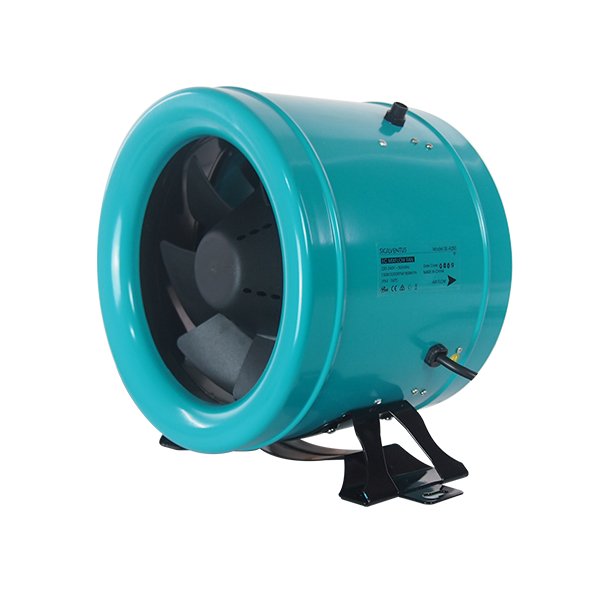 SigilVentus 250mm 10in EC Inline Duct Fan w Speed Controller 2