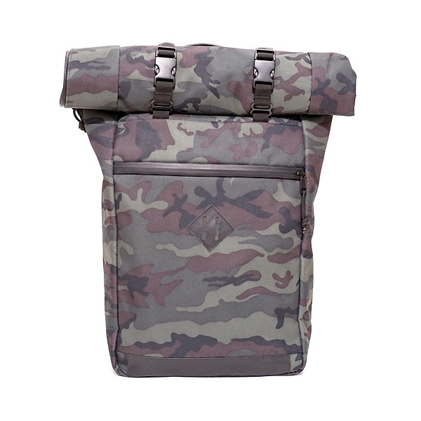 Abscent Odour-Proof The Scout Roll-Top Backpack (Black Forest Camo)