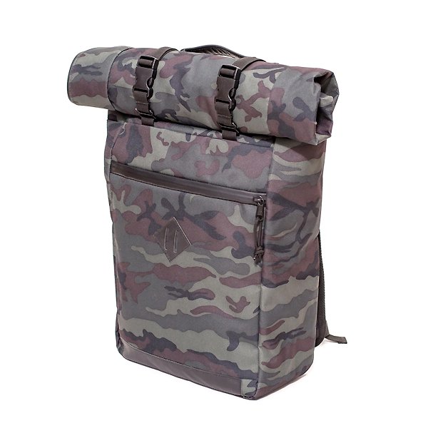 Abscent Odour-Proof The Scout Roll-Top Backpack (Black Forest Camo)