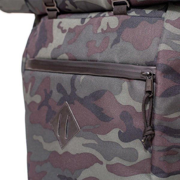 Abscent Odour-Proof The Scout Roll-Top Backpack (Black Forest Camo)