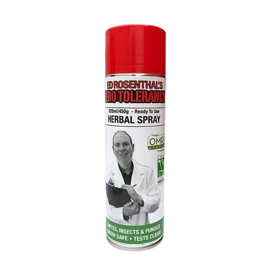 Ed Rosenthal's Zero Tolerance Spray (525ml) in red aerosol packaging