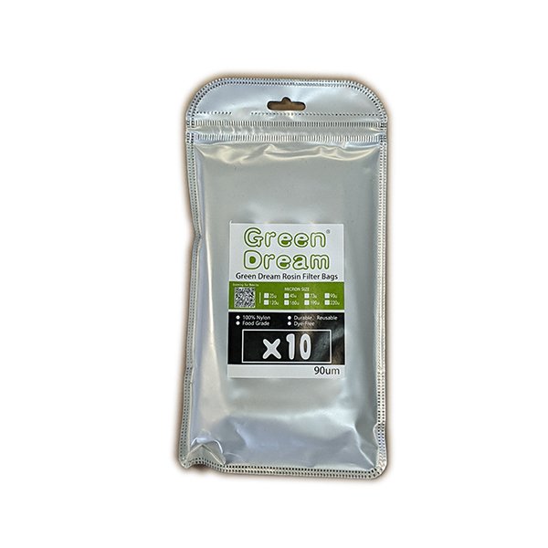 Green Dream Rosin Filter Bags (Pack of 10) - 90 Microns (Copy)