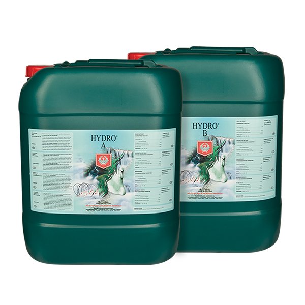 Two 5-litre green drum bottles with red screw cap