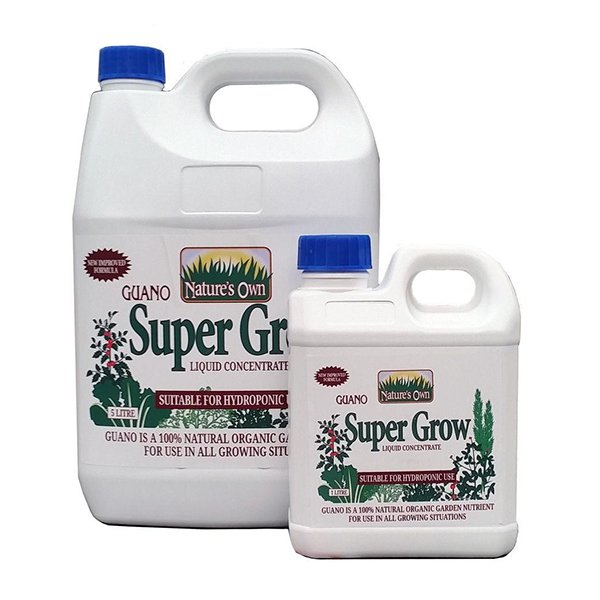 Nature's Own Guano Super Grow 1L &amp; 5L