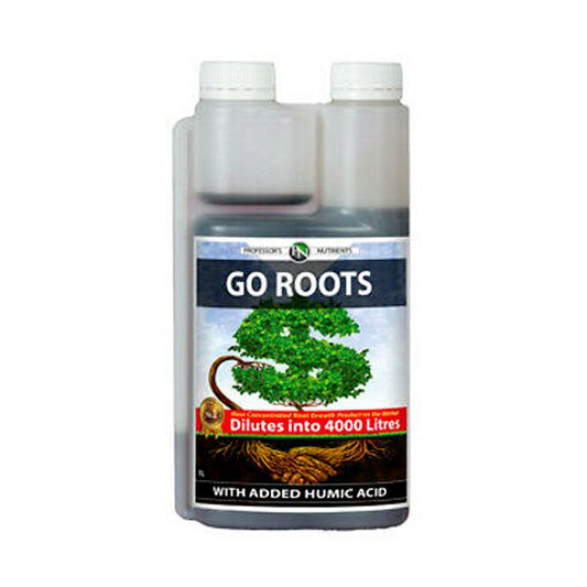 root accelerator in white bottle with white cap